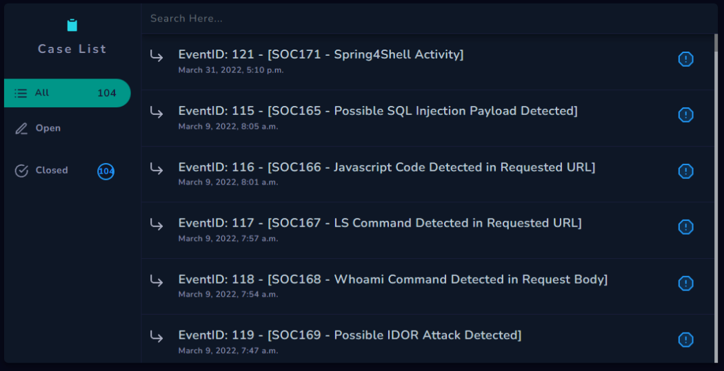 case management details